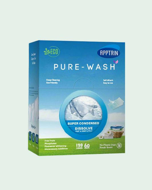 דפי כביסה אקולוגיים PURE WASH